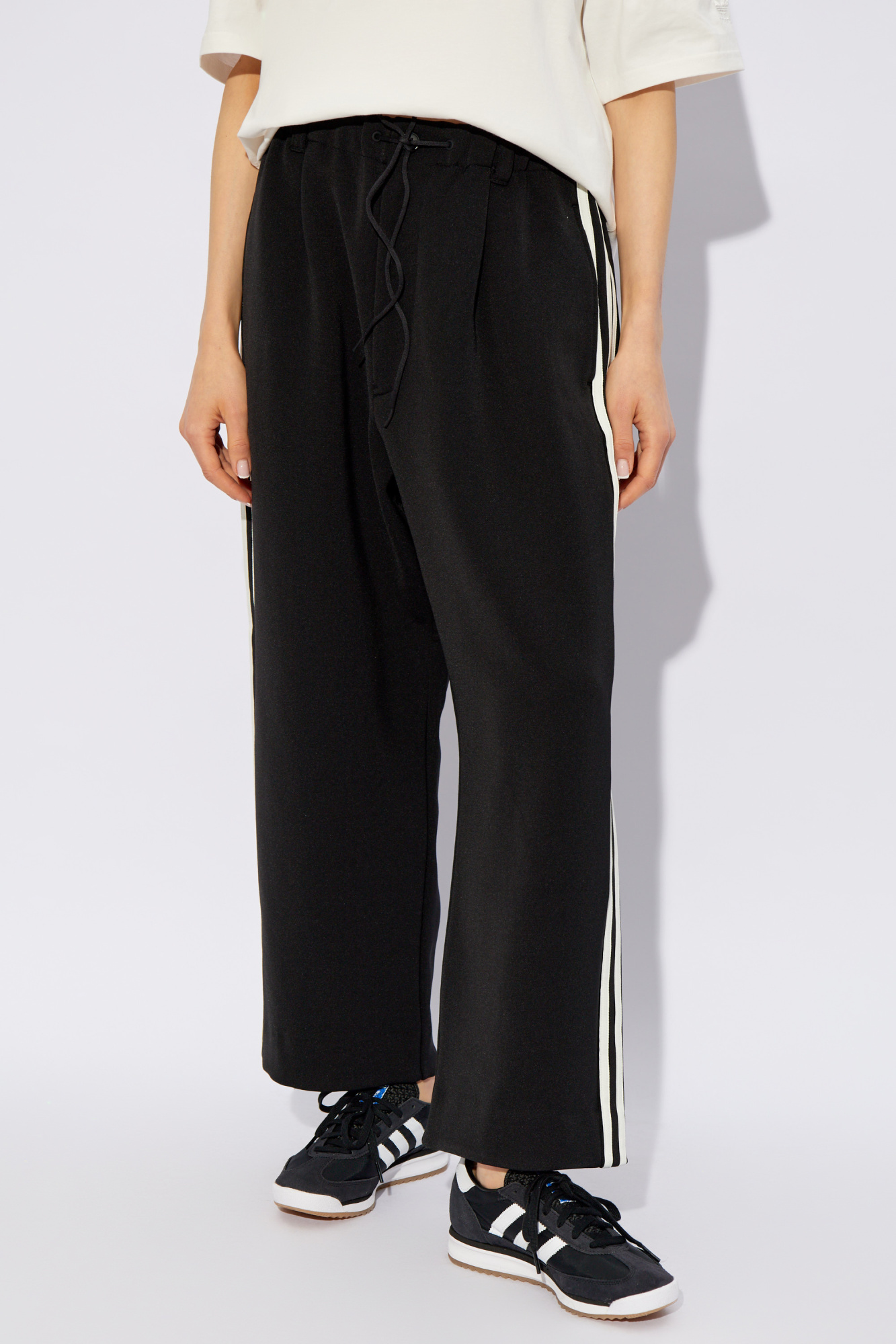 Y-3 Yohji Yamamoto Pants with logo | Women's Clothing | Vitkac